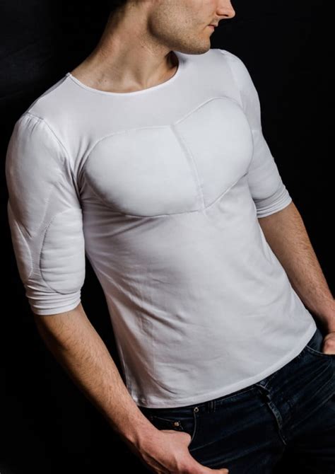 padded muscle undershirt